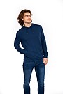 Merino wool blend hoodie 5 | BLUE | Audimas
