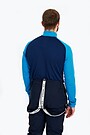 Merino wool blend half-zip jumper 3 | BLUE | Audimas