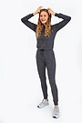 Merino-bamboo blend jumpsuit 3 | GREY/MELANGE | Audimas