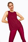 SENSITIVE tank top 2 | BURGUND | Audimas