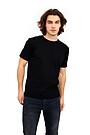 Relaxed fit cotton t-shirt 1 | BLACK | Audimas