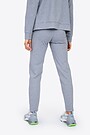 Organic cotton fitted sweatpants 3 | GREY | Audimas