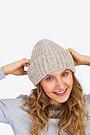 Knitted hat with merino wool 1 | TOFU | Audimas