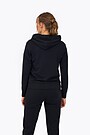 Stretch zip-through hoodie 4 | BLACK | Audimas