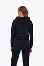 Stretch zip-through hoodie 4 | BLACK | Audimas