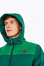 Jacket with Thinsulate thermal insulation 4 | GREEN/ KHAKI / LIME GREEN | Audimas