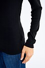 Long sleeve roll-neck top 4 | BLACK | Audimas