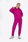 Oversized high-rise sweatpants 5 | PURPLE | Audimas