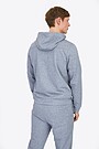 Organic cotton zip through hoodie 2 | GREY | Audimas