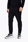 Organic cotton slim fit sweatpants 2 | BLACK | Audimas