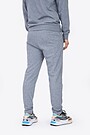 Organic cotton slim fit sweatpants 3 | GREY | Audimas