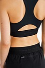 Essential medium support sports bra 4 | BLACK | Audimas