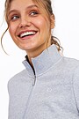 Organic cotton zip through sweatshirt 3 | GREY | Audimas