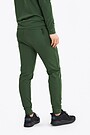 Organic french terry slim fit sweatpants 3 | GREEN | Audimas