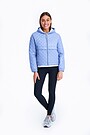 Short oversized quilted jacket 1 | PURPLE | Audimas