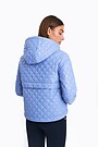 Short oversized quilted jacket 2 | PURPLE | Audimas