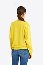 Oversized modal crewneck sweatshirt 2 | YELLOW | Audimas