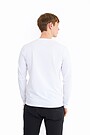 Organic cotton long sleeve t-shirt 2 | WHITE | Audimas