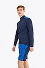 Long sleeve half-zip training top 4 | BLUE | Audimas