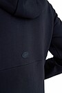 Long zip through hoodie 4 | BLACK | Audimas
