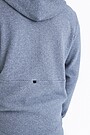 Textured cotton hoodie 4 | GREY | Audimas