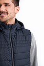 Thermore insulated padded vest 3 | BLACK | Audimas
