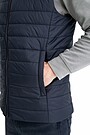 Thermore insulated padded vest 4 | BLACK | Audimas