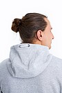 Organic cotton hoodie 5 | ŽALIA/PILKA | Audimas