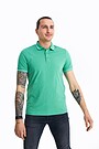 Organic cotton polo t-shirt 1 | GREEN/ KHAKI / LIME GREEN | Audimas