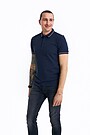 Organic cotton polo t-shirt 1 | BLUE | Audimas