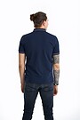 Organic cotton polo t-shirt 2 | BLUE | Audimas