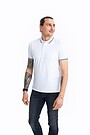 Organic cotton polo t-shirt 1 | WHITE | Audimas