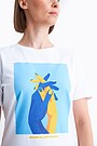 Stand with Ukraine – short sleeve T-shirt 2 | WHITE P02 | Audimas