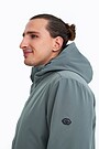 Long water repellant jacket 3 | GREEN | Audimas