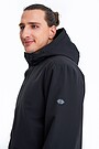 Long water repellant jacket 3 | BLACK | Audimas