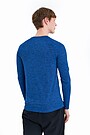 Training antibacterial long sleeve t-shirt 3 | BLUE | Audimas