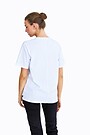 Oversized boyfriend t-shirt 2 | WHITE | Audimas