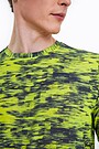 Printed training t-shirt 3 | YELLOW | Audimas