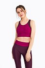 Medium support sports bra 2 | PURPLE | Audimas