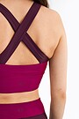 Medium support sports bra 4 | PURPLE | Audimas