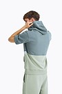 Short sleeve hoodie 2 | GREEN/ KHAKI / LIME GREEN | Audimas