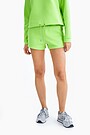 Cotton pique shorts 2 | GREEN/ KHAKI / LIME GREEN | Audimas