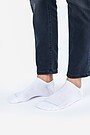 Short bamboo fiber socks 1 | WHITE | Audimas