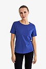 Cotton t-shirt 1 | NAVY BLUE | Audimas
