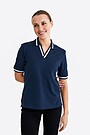 Pique polo t-shirt 1 | BLUE | Audimas