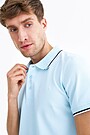 Pique polo t-shirt 2 | BLUE | Audimas