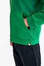 Wowen zip through jacket 4 | GREEN | Audimas