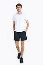 Drawstring wowen shorts 1 | BLACK | Audimas