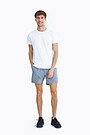 Drawstring wowen shorts 1 | GREY/MELANGE | Audimas