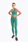 Essential medium support sports bra 3 | GREEN/ KHAKI / LIME GREEN | Audimas